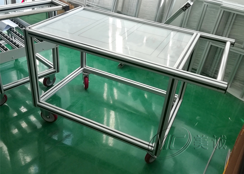 鋁型材小車成品，離不開模型圖的幫助